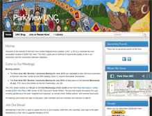Tablet Screenshot of parkviewunc.org